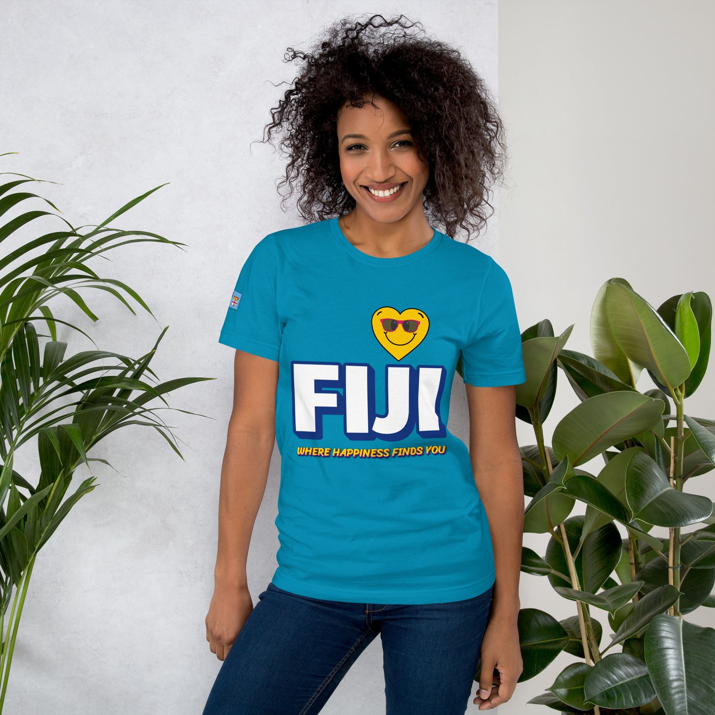 Unisex t-shirt - "Can I get a Bula Smile"