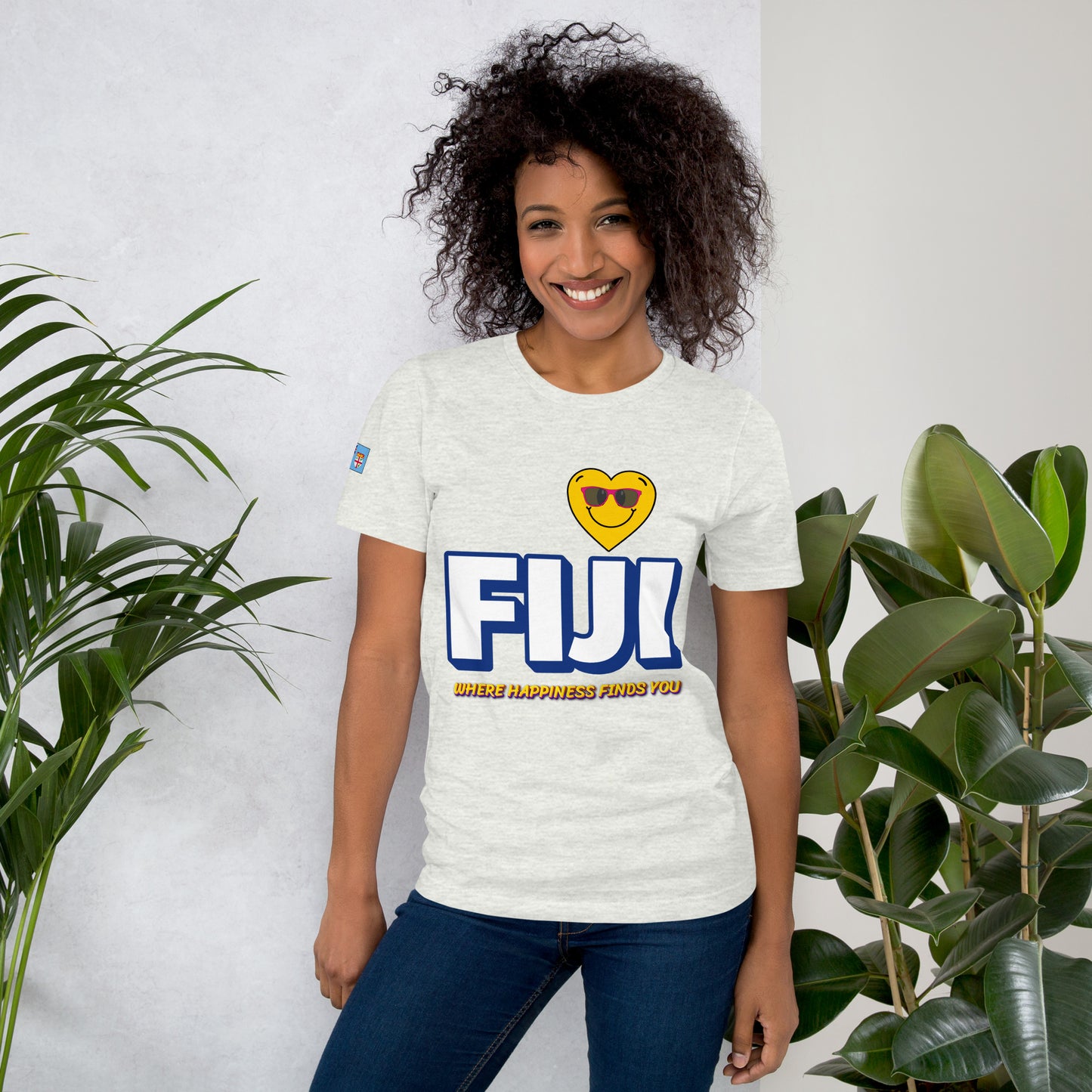 Unisex t-shirt - "Can I get a Bula Smile"