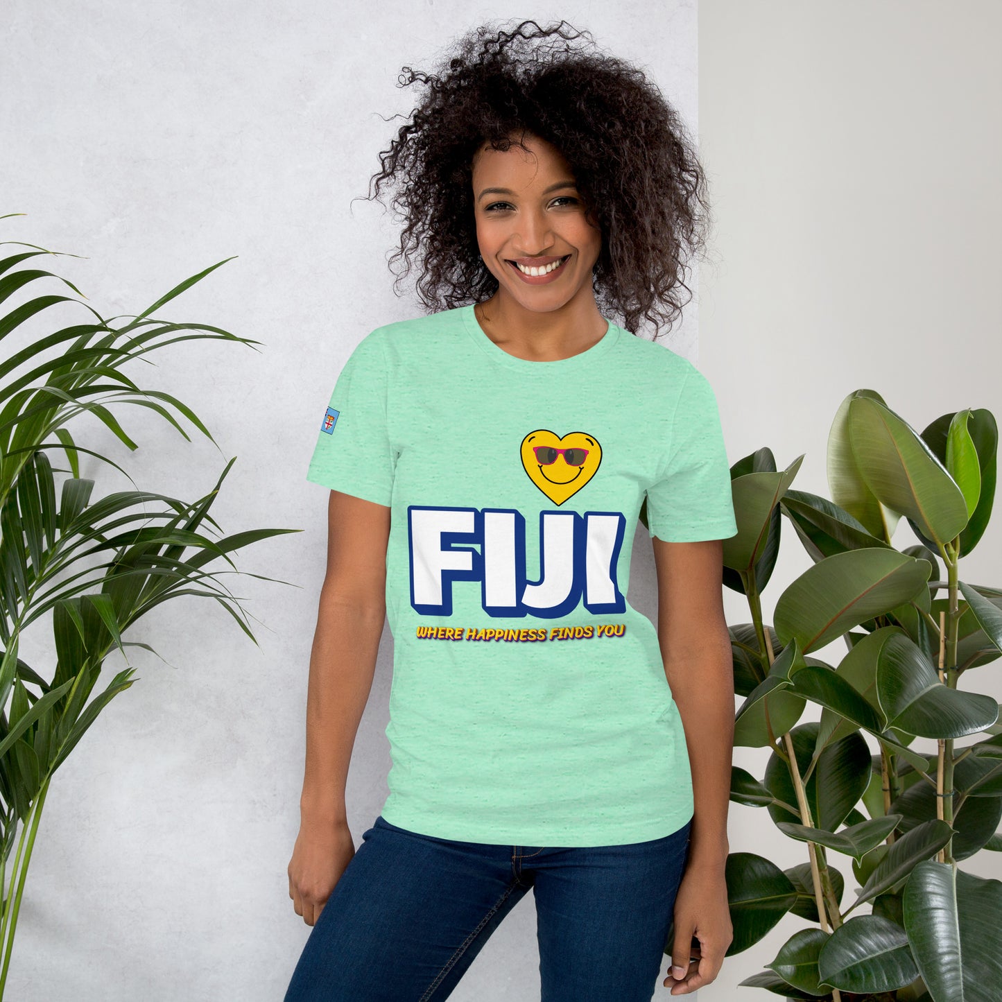 Unisex t-shirt - "Can I get a Bula Smile"