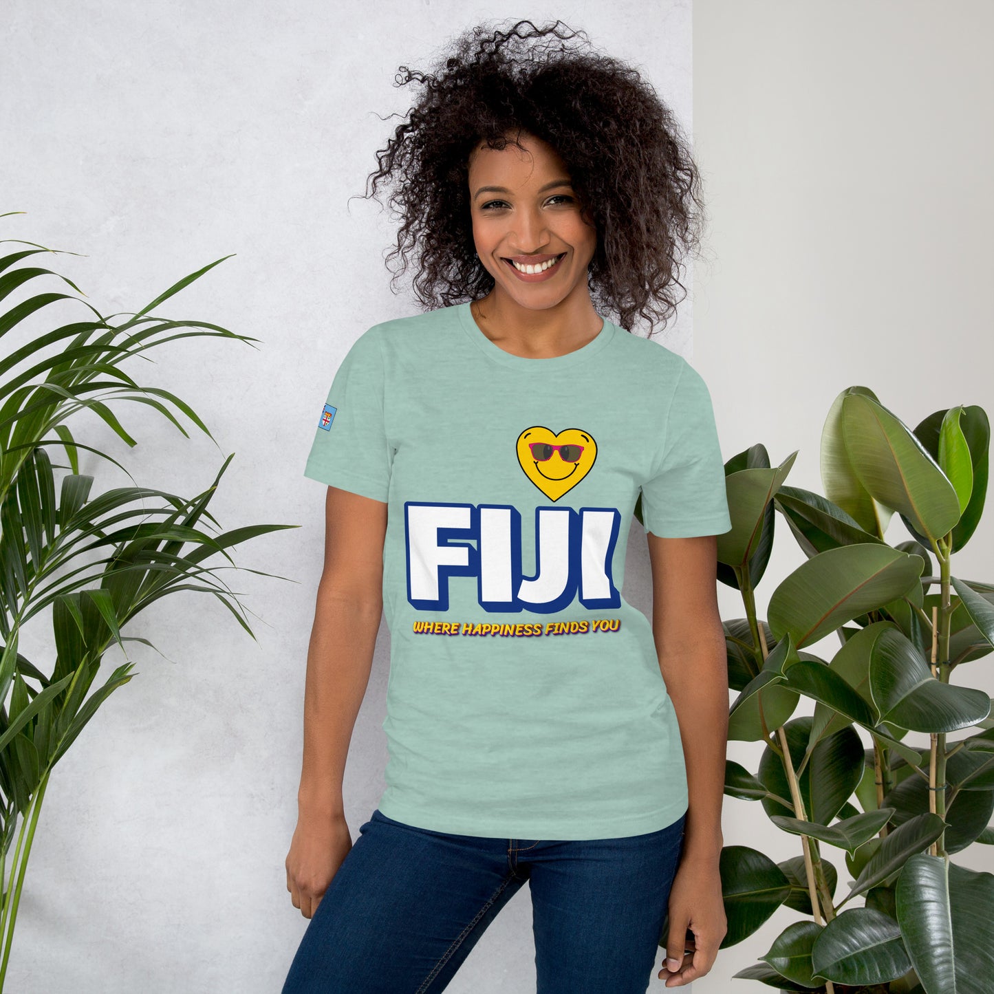 Unisex t-shirt - "Can I get a Bula Smile"