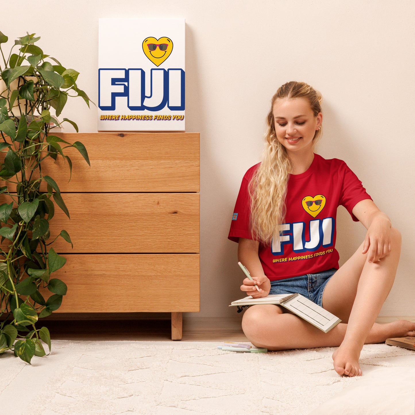 Unisex t-shirt - "Dear Fiji, I can't get over you"