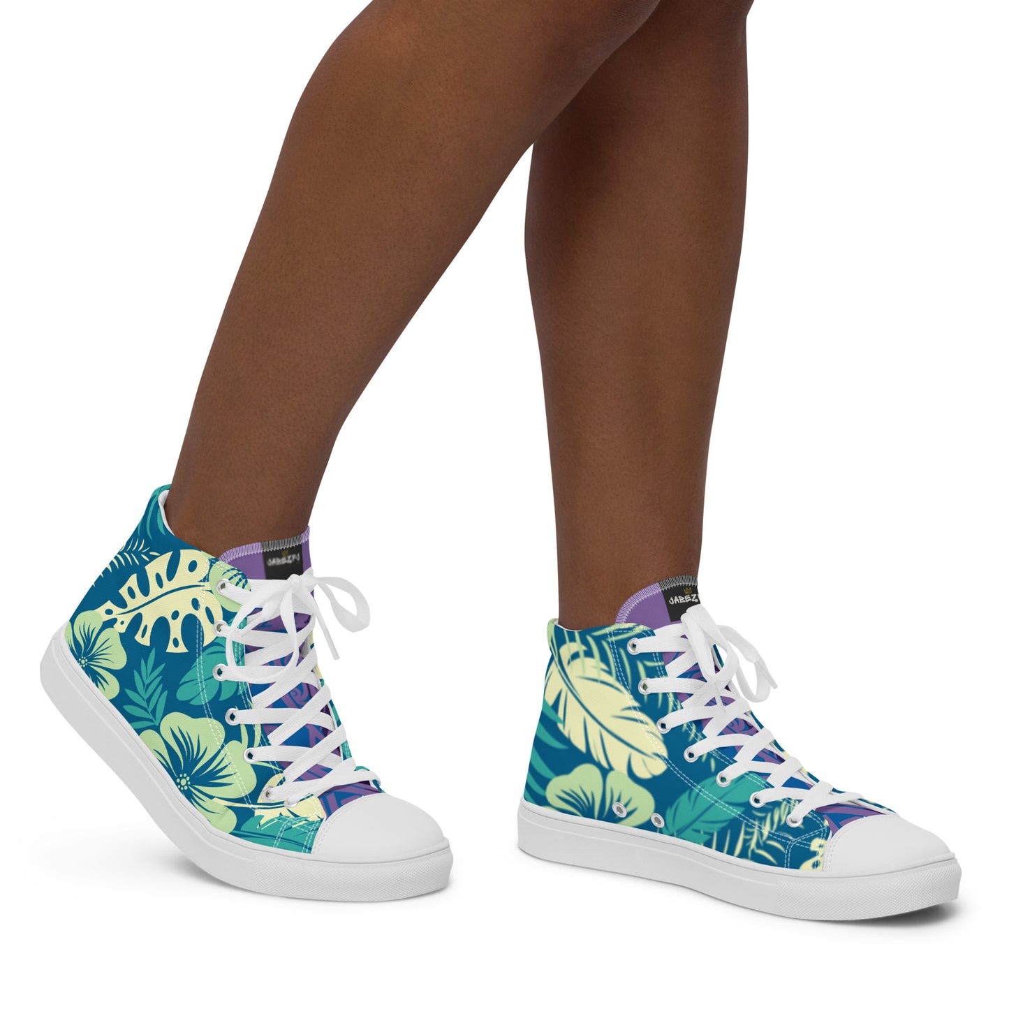 Women’s high top canvas shoes