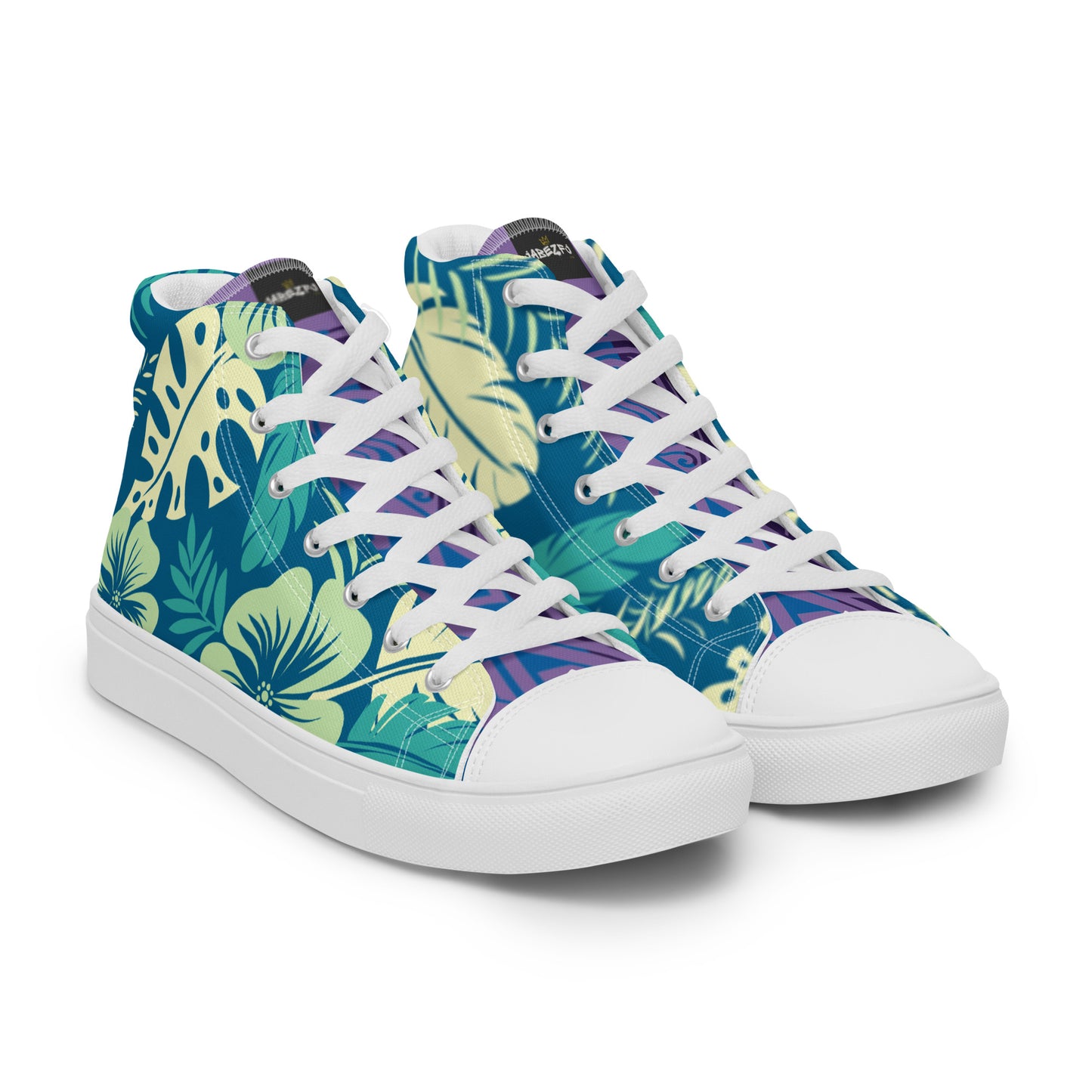 Women’s high top canvas shoes